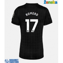 Tottenham Hotspur Cristian Romero #17 Gostujuci Dres za Ženska 2025-26 Kratak Rukav